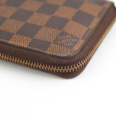 Louis Vuitton Zip Wallet Damier Ebene