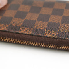 Louis Vuitton Zip Wallet Damier Ebene