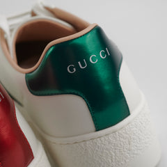 Gucci Ace Embroidered Platform Sneaker Size 40