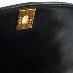 Chanel Small Vintage Diana Lambskin Black