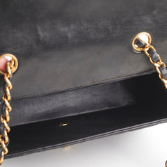 Chanel Small Vintage Diana Lambskin Black