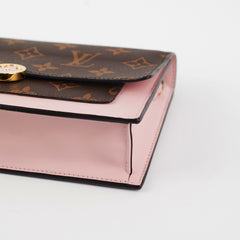 Louis Vuitton Flore Wallet on Chain WOC Monogram/Pink