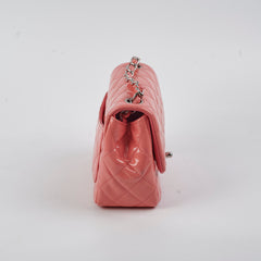 Chanel Classic Flap Square Patent Pink - Series 21