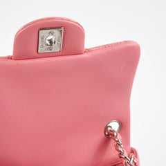 Chanel Classic Flap Square Patent Pink - Series 21