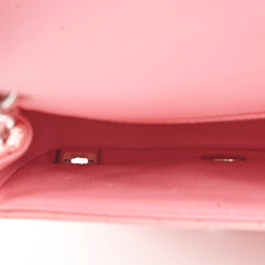 Chanel Classic Flap Square Patent Pink - Series 21