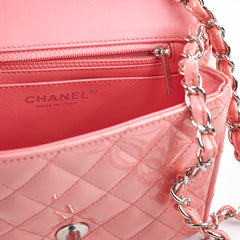 Chanel Classic Flap Square Patent Pink - Series 21