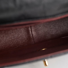 Chanel Vintage Lambskin Vertical Flap Bag Black