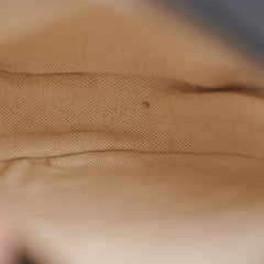 Gucci Monogram Round Velvet Black Crossbody Bag