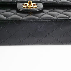 Chanel Medium/Large Classic Double Flap Lambskin Black
