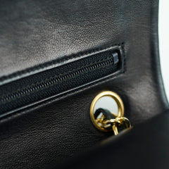 Chanel Medium/Large Vintage Double Classic Flap Black