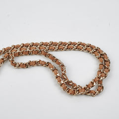 Chanel Kelly Top Handle Dark Beige Caviar  - Microchipped