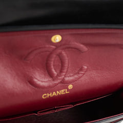Chanel Medium/Large Vintage Double Classic Flap Black