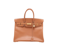 Hermes Birkin 35 Gold Courchevel - Stamp B Square