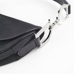 Christian Dior Nylon Saddle Black
