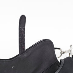 Christian Dior Nylon Saddle Black