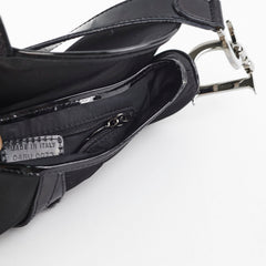 Christian Dior Nylon Saddle Black