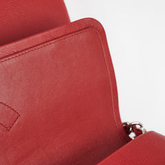 Chanel Maxi Caviar Classic Double Flap Red