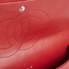 Chanel Maxi Caviar Classic Double Flap Red