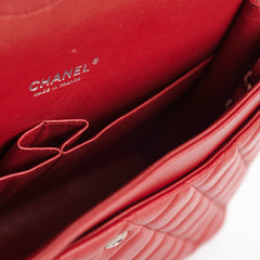 Chanel Maxi Caviar Classic Double Flap Red