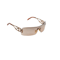 Christian Dior Bronze Square Sunglasses