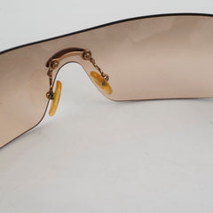 Christian Dior Bronze Square Sunglasses
