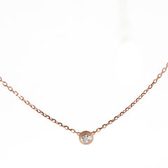 Cartier Rose Gold D'amour XS Necklace
