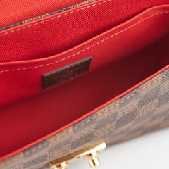 Louis Vuitton Croisette Damier Ebene Shoulder Bag