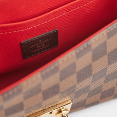 Louis Vuitton Croisette Damier Ebene Shoulder Bag