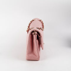 Chanel Classic Flap Medium Lambskin Pink