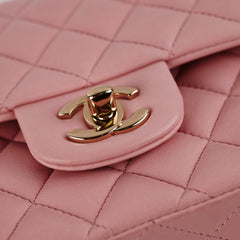Chanel Classic Flap Medium Lambskin Pink