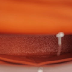 Hermes Kelly 28 Orange P Square Stamp