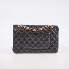 Chanel Medium Caviar Classic Flap Black GHW