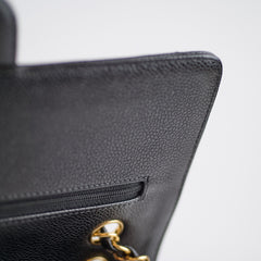 Chanel Medium Caviar Classic Flap Black GHW