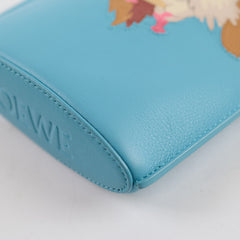 Loewe Howl's Moving Castle Heen Dice Pocket bag Calfskin Sky Blue