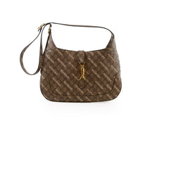 Gucci x Balenciaga Medium The Hacker Project Jackie GG supreme Canvas Hobo bag Beige