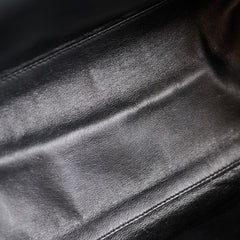 Celine Luggage Denim Black Micro