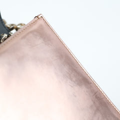 Christian Dior Medium Diorama Mettalic Pink
