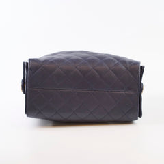 Chanel 25 Small Caviar Navy (Microchipped)