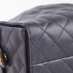 Chanel 25 Small Caviar Navy (Microchipped)