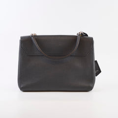 Louis Vuitton Lockme Cartable Handbag Black Calfskin