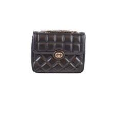 Gucci GG Deco Shoulder Bag Black