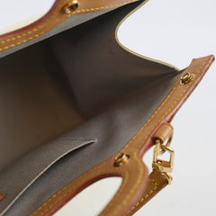 Louis Vuitton Roxburry Vernis Bag Light Yellow