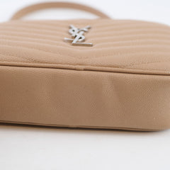 Saint Laurent Mini Lou Camera Bag Beige
