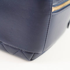 Chanel Chanel Trendy CC Bowling Quilted Lambskin Dark Navy