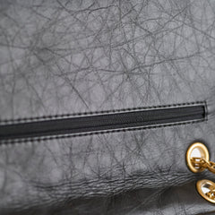 Chanel Reissue 2.55 Large 227 Distressed Calfskin Black
