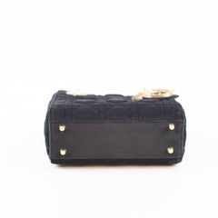Christian Dior Mini Velvet Dior Black