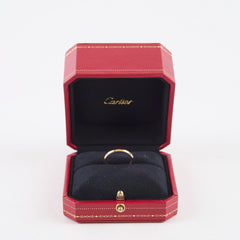 Cartier 1896 Wedding Band Diamond Size 55 10/10