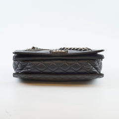 Chanel Enchained Medium Boy Bag Black