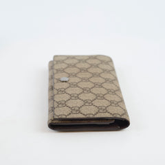 Gucci GG Supreme Canvas Continental Wallet Monogram