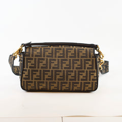 Fendi Baguette Zucca Brown